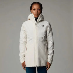 The North Face Women’s Hikesteller Parka Shell Jacket White Dune