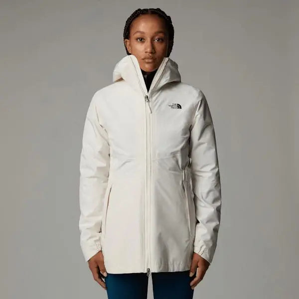 The North Face Women’s Hikesteller Parka Shell Jacket White Dune