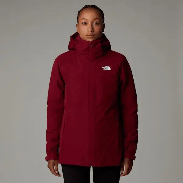 The North Face Women’s Inlux Triclimate Jacket Beetroot Dark Heather-white Dune