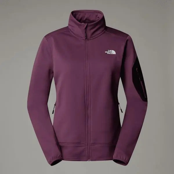 The North Face Women’s Mistyescape Fleece Jacket Midnight Mauve-tnf Black