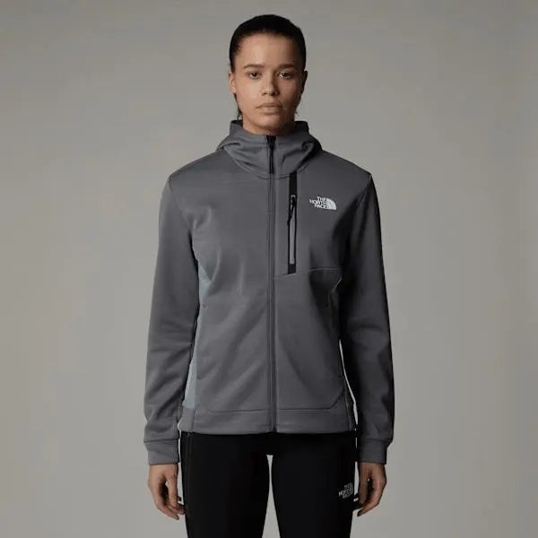 The North Face Women's Mountain Athletics Full-zip Fleece Smoked Pearl-monument Grey