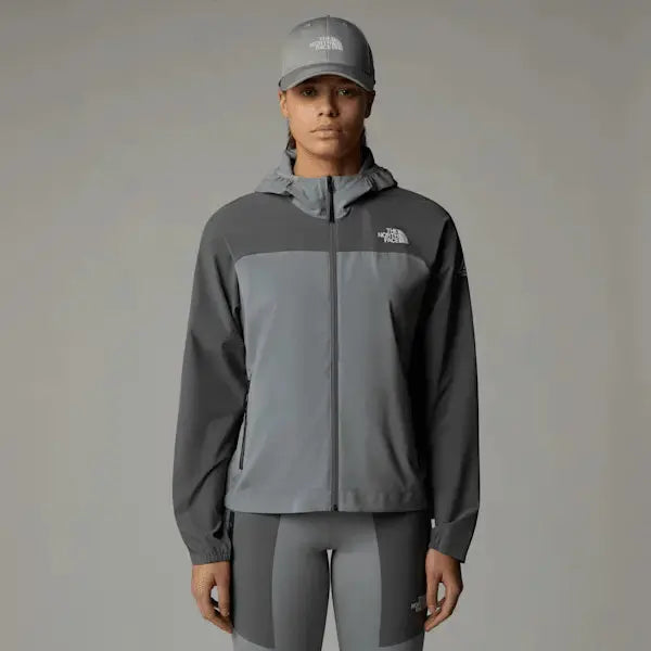 The North Face Women's Mountain Athletics Trajectory Full-zip Jacket Monument Grey-smoked Pearl