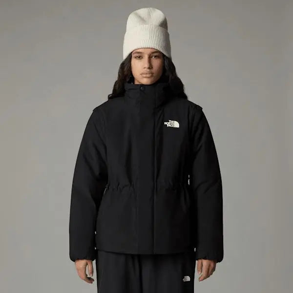 The North Face Women's Padded 2-in-1 Convertible Jacket Tnf Black