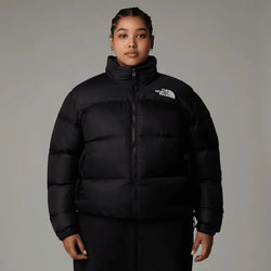 The North Face Women’s Plus Retro Nuptse Down Jacket Recycled Tnf Black