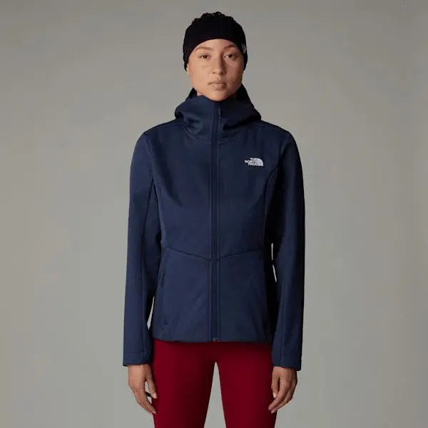 The North Face Women’s Quest Highloft Softshell Jacket Summit Navy Heather-npf