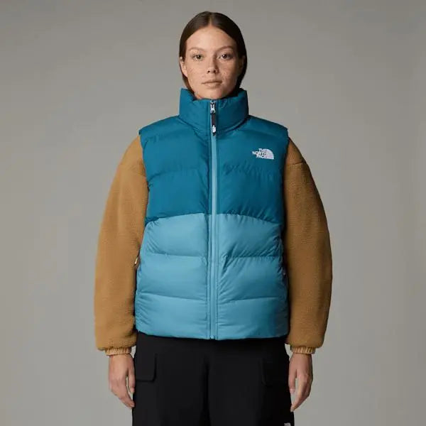 The North Face Women's Saikuru Gilet Algae Blue-mallard Blue