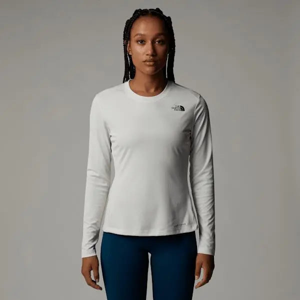 The North Face Women’s Shadow Long-sleeve T-shirt White Dune