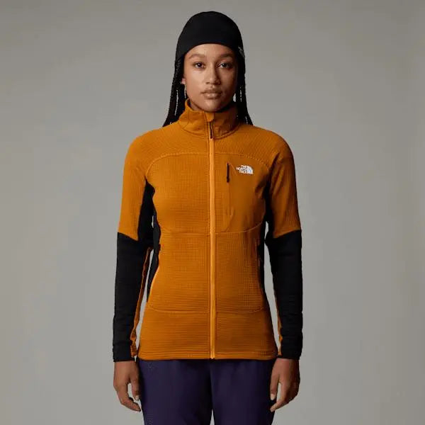 The North Face Women’s Stormgap Power Grid™ Jacket Iron Citrus-tnf Black