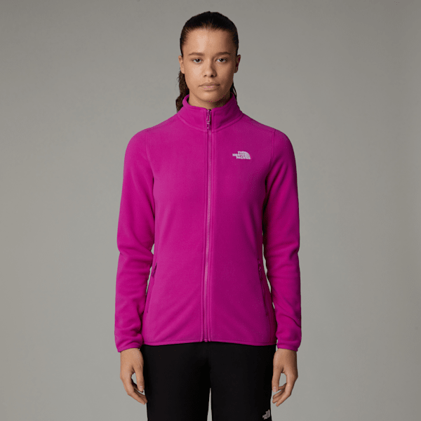 The North Face Women's 100 Glacier Full-zip Fleece Deep Mulberry