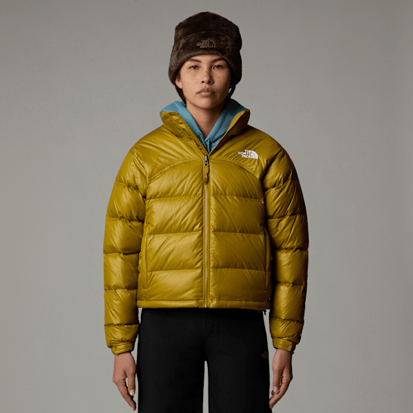 The North Face Women's 2000 Retro Nuptse Jacket Amber Green