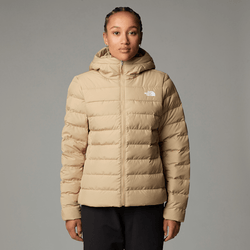 The North Face Women's Aconcagua Iii Hooded Jacket Khaki Stone