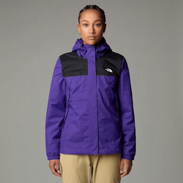 The North Face Women's Antora Jacket Peak Purple-tnf Black