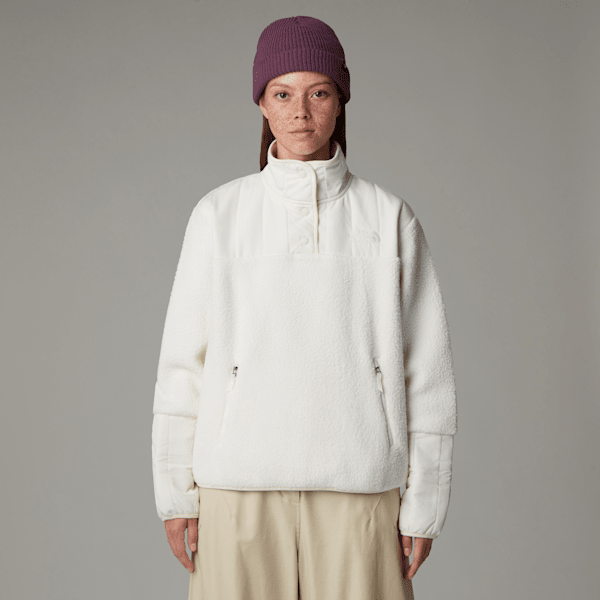 The North Face Women's Cragmont 1/4 Neck Fleece White Dune