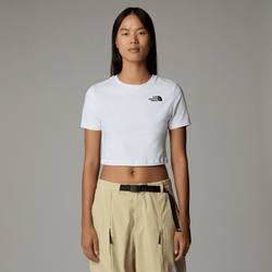 The North Face Women’s Cropped T-shirt Tnf White