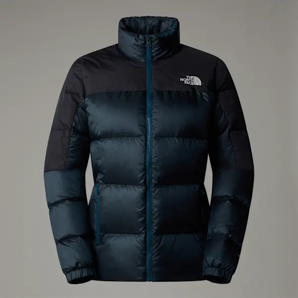 The North Face Women's Diablo Down 2.0 Jacket Shady Blue Black Heather-tnf Black