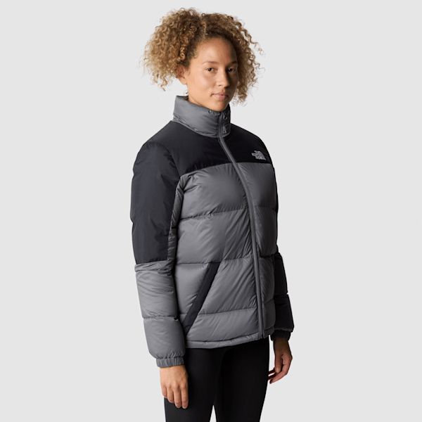 The North Face Women’s Diablo Down Jacket Smoked Pearl-tnf Black