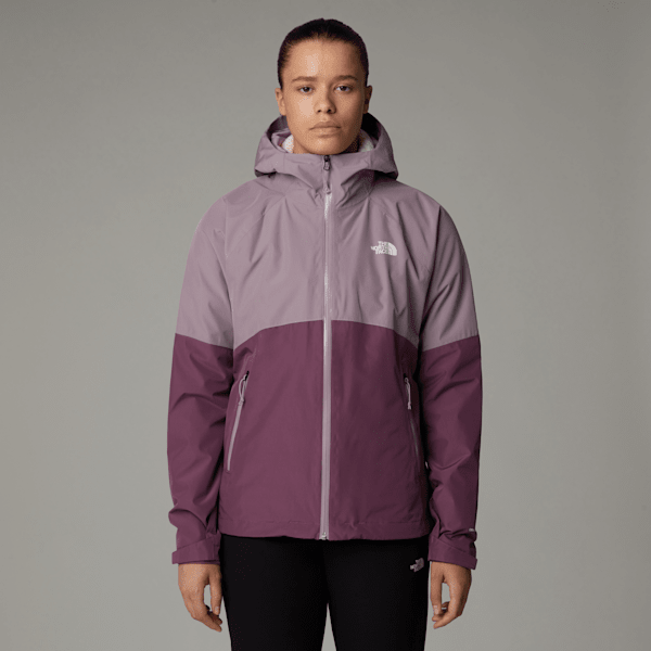 The North Face Women’s Diablo Dynamic Zip-in Jacket Purple Chalk-midnight Mauve