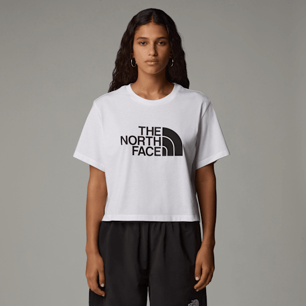 The North Face Women’s Easy Cropped T-shirt Tnf White