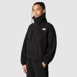 The North Face Women's Glacier 1/4 Zip Fleece Tnf Black