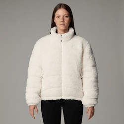 The North Face Women's High-pile Tnf Jacket 2000 White Dune