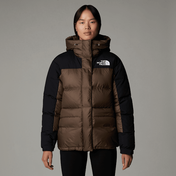 The North Face Women’s Himalayan Down Parka Smokey Brown-tnf Black