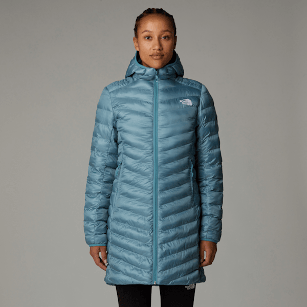 The North Face Women's Huila Synthetic Insulation Parka Algae Blue