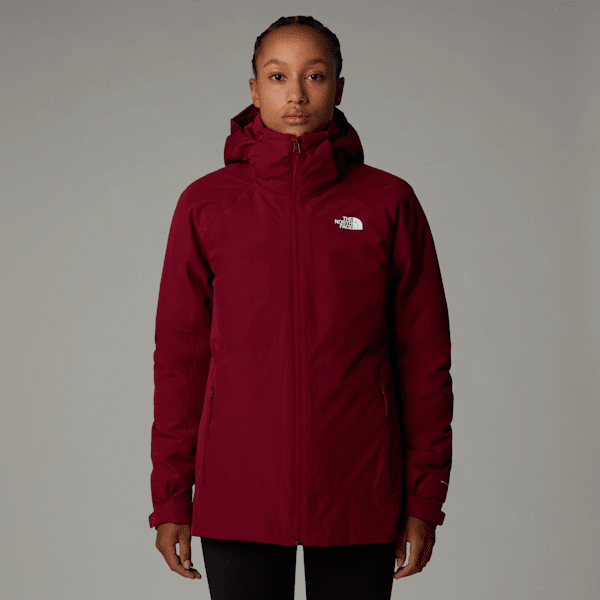 The North Face Women’s Inlux Triclimate Jacket Beetroot Dark Heather-white Dune