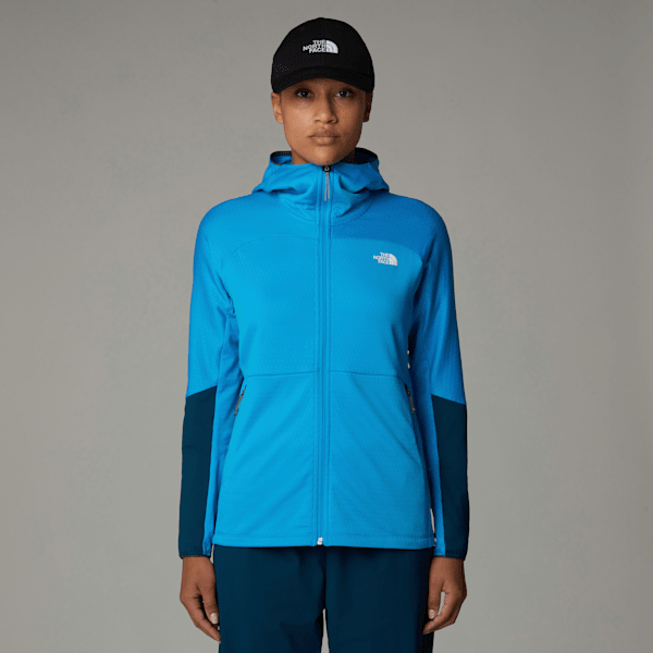 The North Face Women's Kikash Hooded Jacket Belay Blue