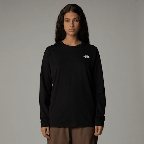 The North Face Women’s Long-sleeve Simple Dome T-shirt Tnf Black