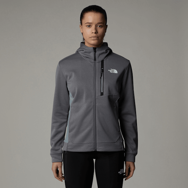 The North Face Women's Mountain Athletics Full-zip Fleece Smoked Pearl-monument Grey