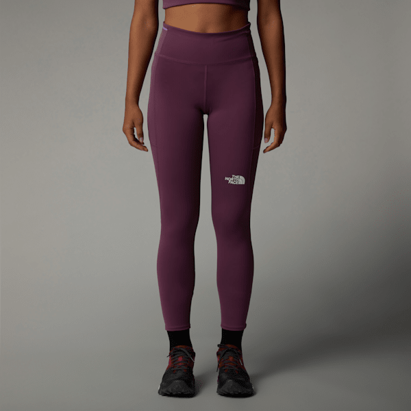 The North Face Women's Movmynt 7/8 Leggings Midnight Mauve-purple Granite