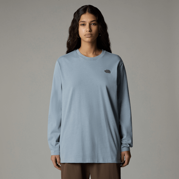 The North Face Women's Natural Dye Long-sleeve T-shirt Smoked Pearl Natural Dye