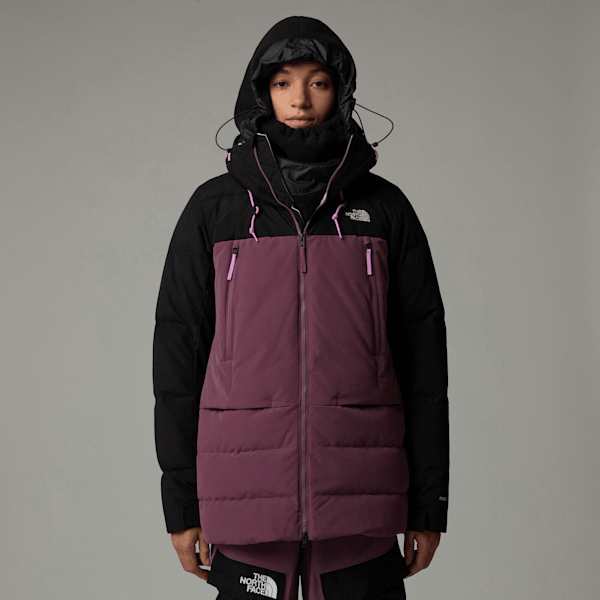 The North Face Women’s Pallie Down Jacket Midnight Mauve-tnf Black-white Dune