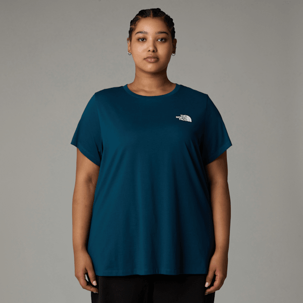 The North Face Women’s Plus Dome T-shirt Midnight Petrol