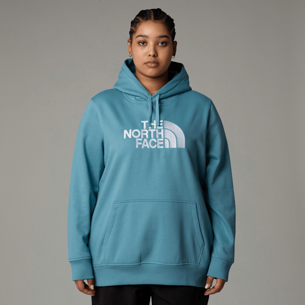 The North Face Women's Plus Peak Hoodie Algae Blue