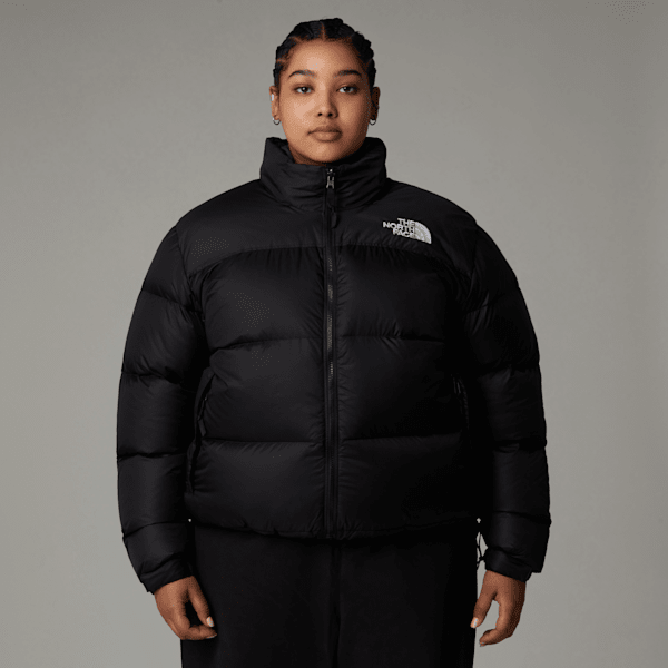 The North Face Women’s Plus Retro Nuptse Down Jacket Recycled Tnf Black