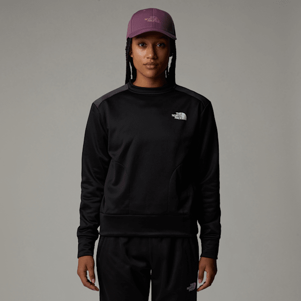 The North Face Women’s Reaxion Fleece Sweatshirt Tnf Black-asphalt Grey