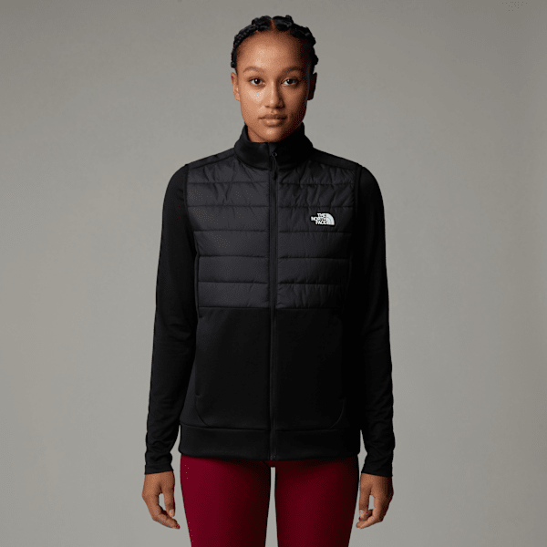 The North Face Women's Reaxion Hybrid Gilet Tnf Black-asphalt Grey