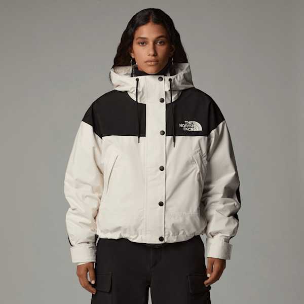 The North Face Women’s Reign On Jacket White Dune-tnf Black