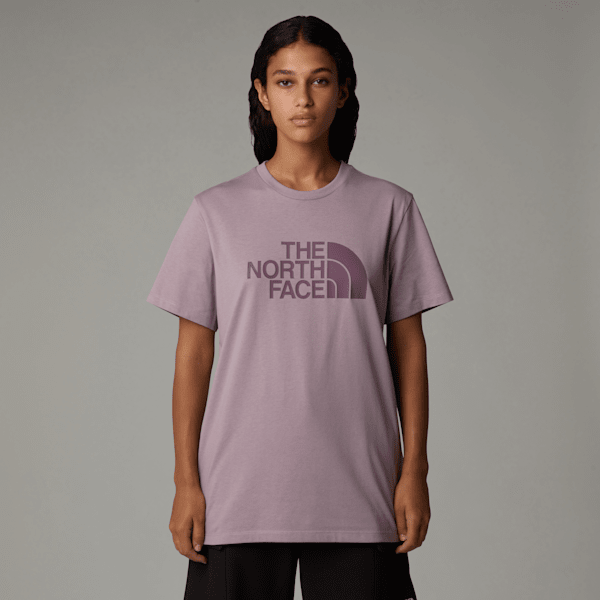 The North Face Women's Relaxed Easy T-shirt Purple Chalk-midnight Mauve