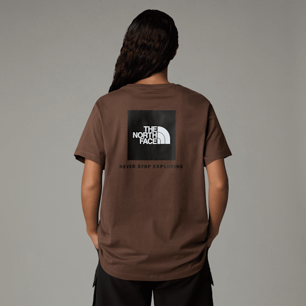 The North Face Women’s Relaxed Redbox T-shirt Smokey Brown