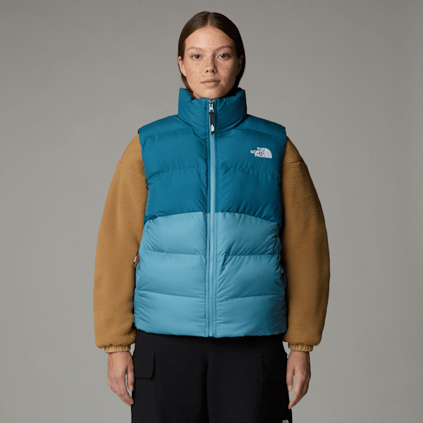 The North Face Women's Saikuru Gilet Algae Blue-mallard Blue