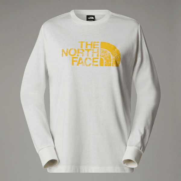 The North Face Women's Seasonal Logo Long-sleeve T-shirt White Dune