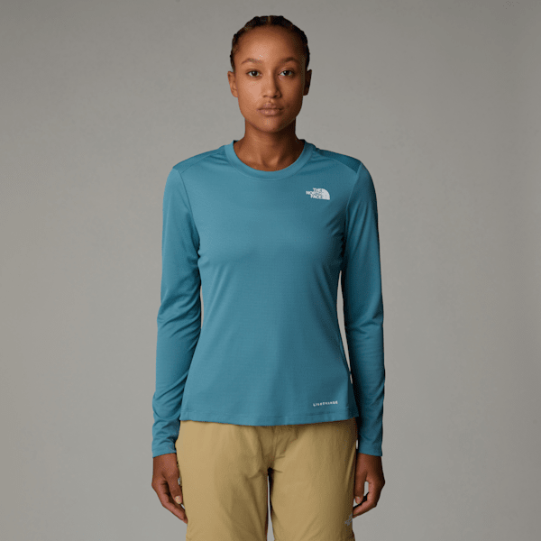 The North Face Women’s Shadow Long-sleeve T-shirt Algae Blue