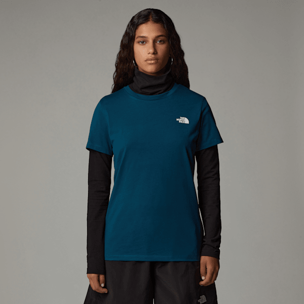 The North Face Women’s Simple Dome T-shirt Midnight Petrol