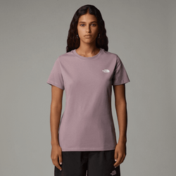 The North Face Women’s Simple Dome T-shirt Purple Chalk