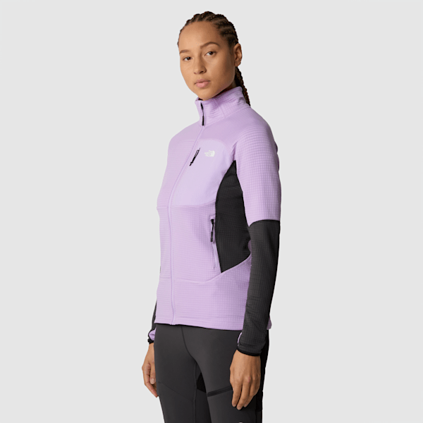 The North Face Women’s Stormgap Power Grid™ Jacket Lite Lilac-asphalt Grey