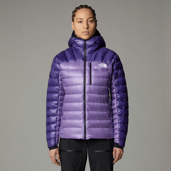 The North Face Women's Summit Breithorn Hooded Down Jacket Peak Purple-purple Granite