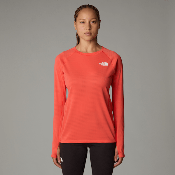 The North Face Women’s Summit Pro 120 Long-sleeve Top Radiant Orange