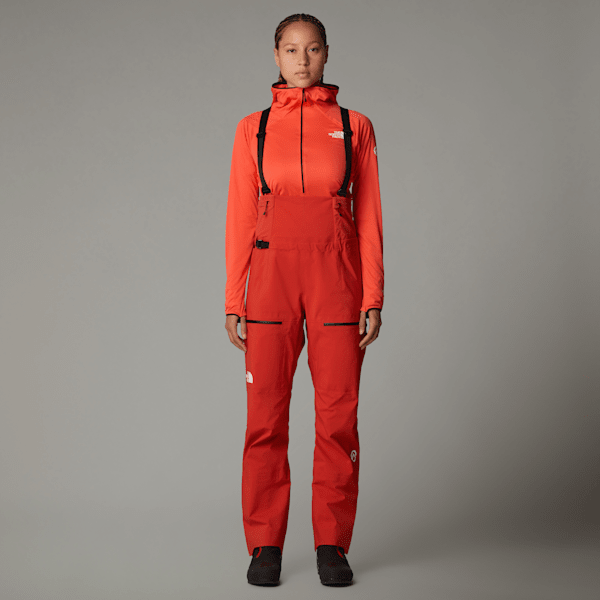 The North Face Women's Summit Pumori Gore-tex® Pro Bib Trousers Auburn Glaze